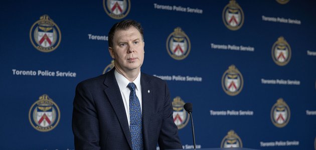 Person at a podium