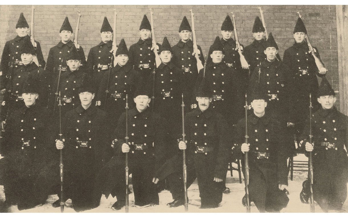 A group of men in uniform