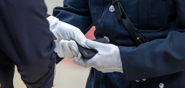 Close up of handshake