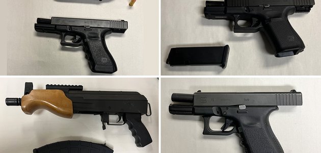 four firearms