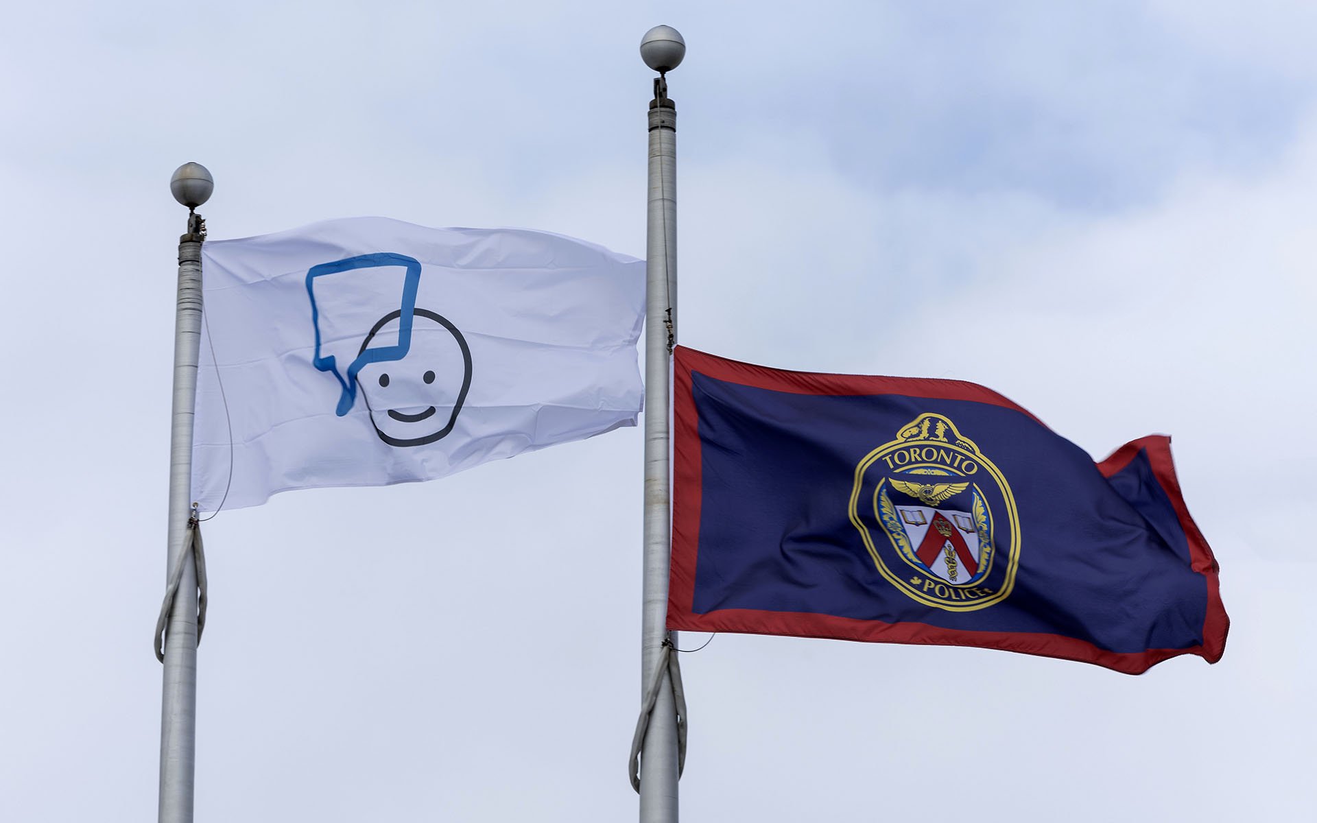 Two flags