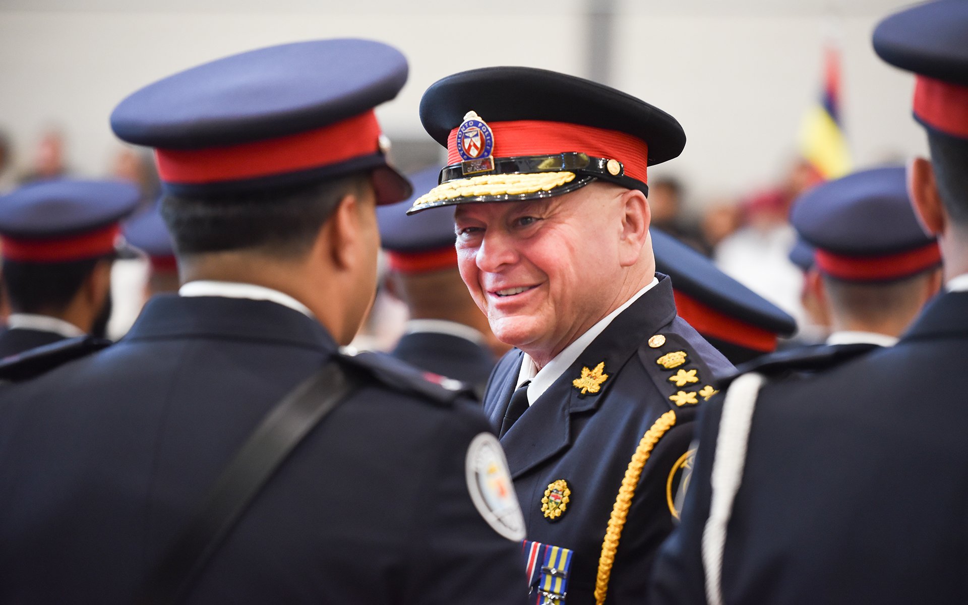 Police Officers standing