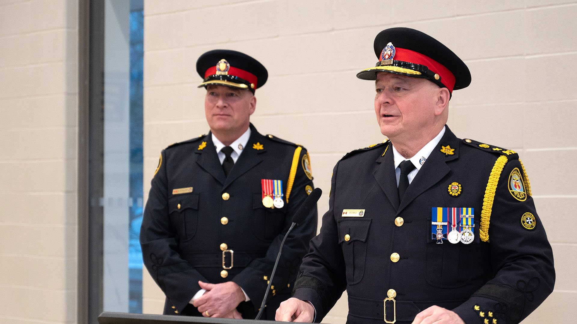Two police officers