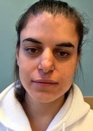 a person's face
