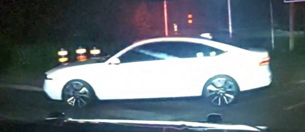Image of suspect vehicle white Honda Accord