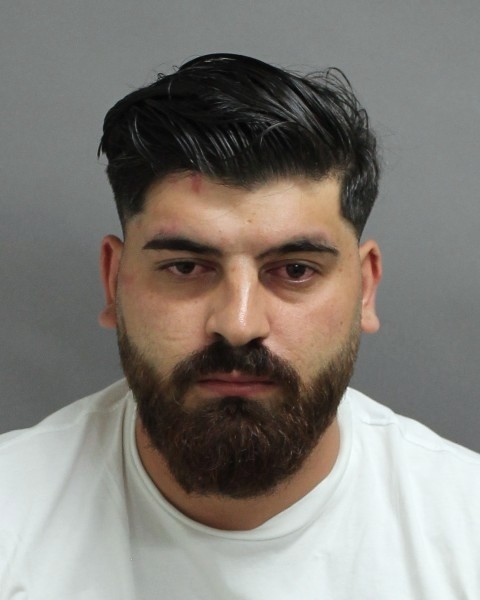 a mugshot of a person's face