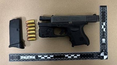 Firearm Seized:
9mm Glock 43 handgun