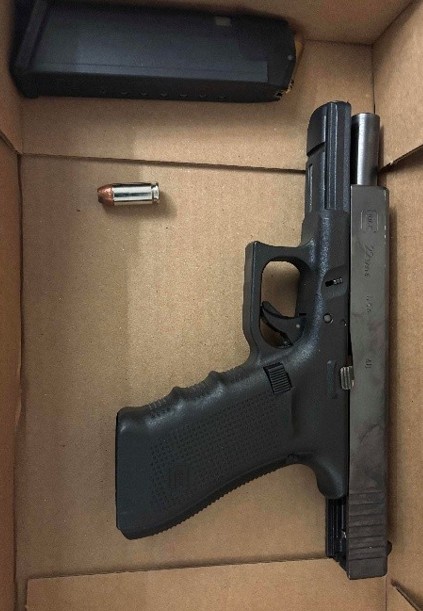 Image of firearm, ammunition and magazine
