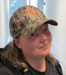 a person's face