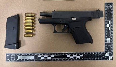 Firearm Seized:
.40 calibre Glock 27 handgun