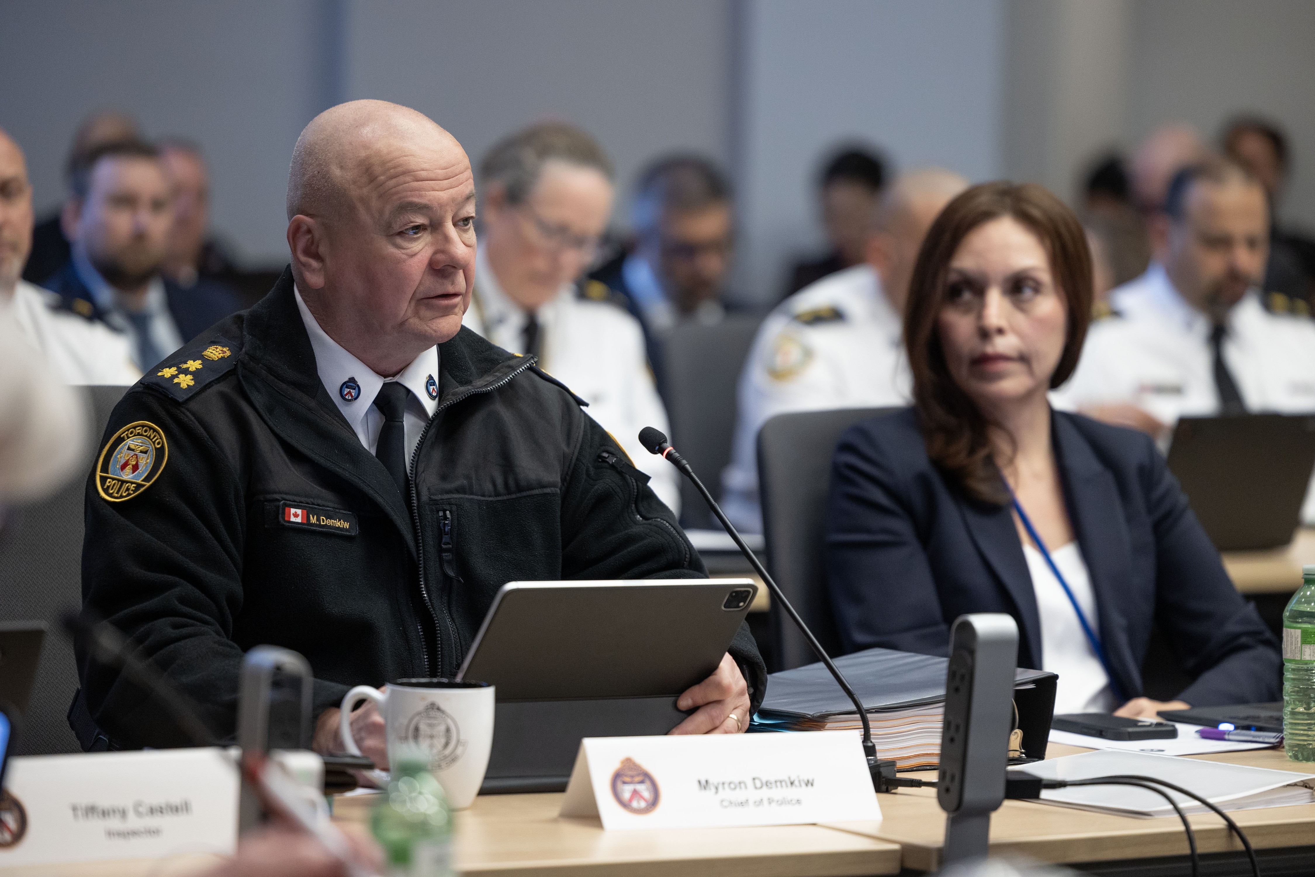 Image of Chief Demkiw and CAO Duran-Schneider