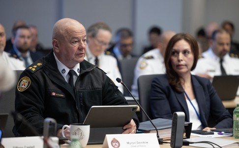 Image of Chief Demkiw and CAO Duran-Schneider