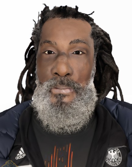 a composite sketch of a man's face