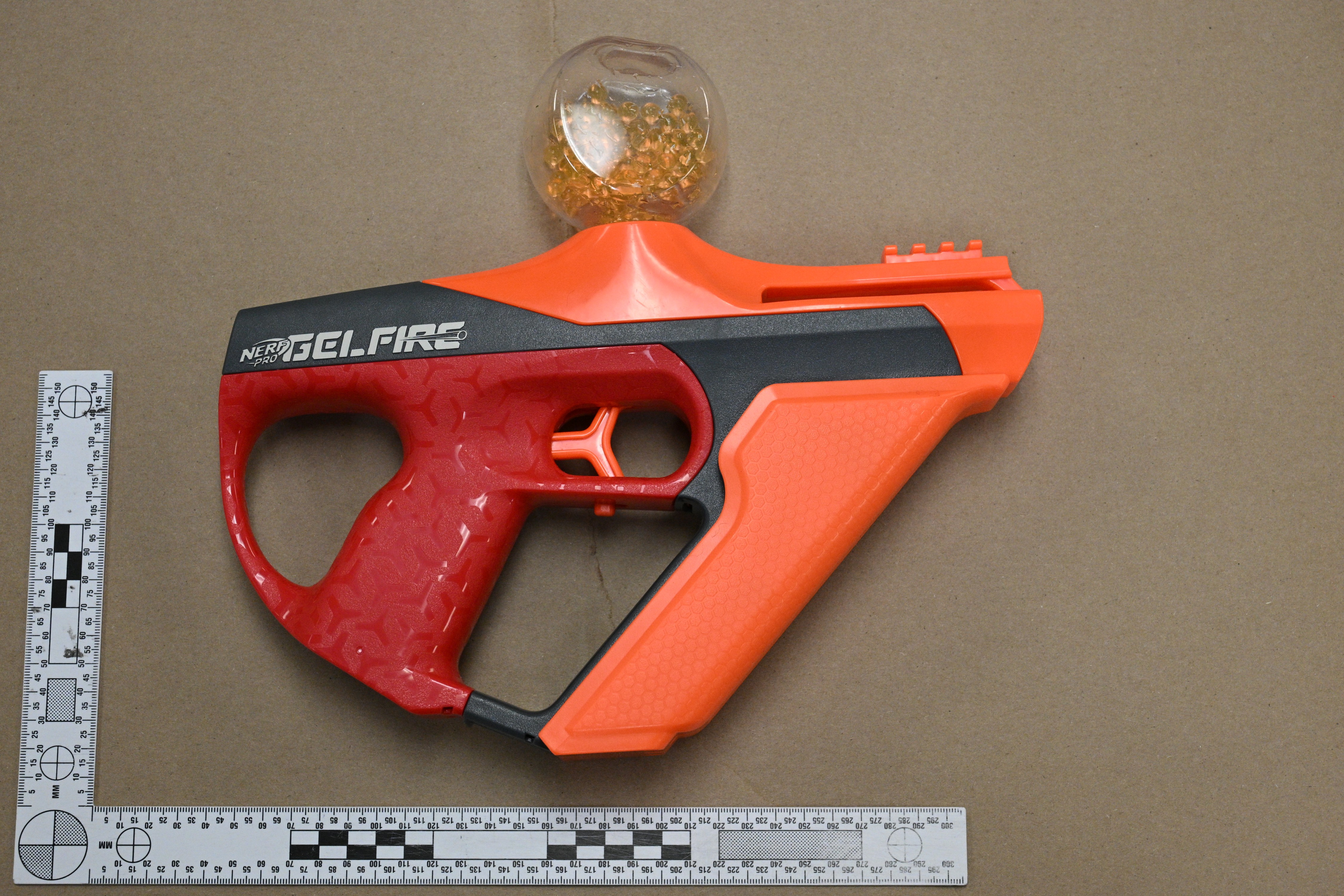 Image of seized imitation 'gel blaster' firearm