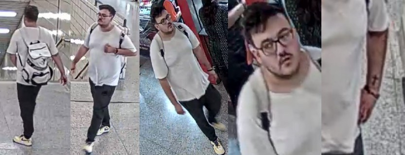 Suspect Sought for Identification in Sexual Assault Investigaiton,
Main Subway Station