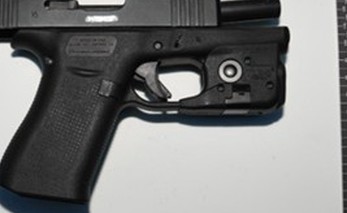 Man and Woman Arrested in Drug and Firearm Investigation,
Dundas Street East and Sackville Street,
Seized Firearm