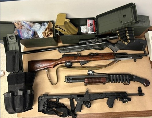 Image of seized items