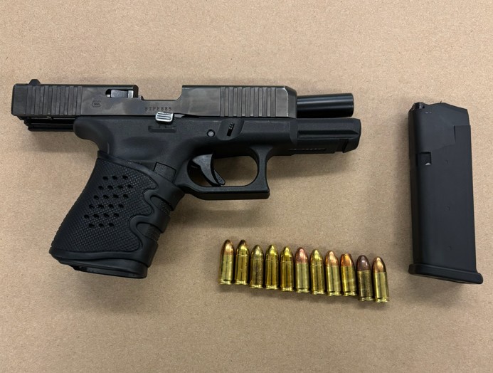 Seized Firearm