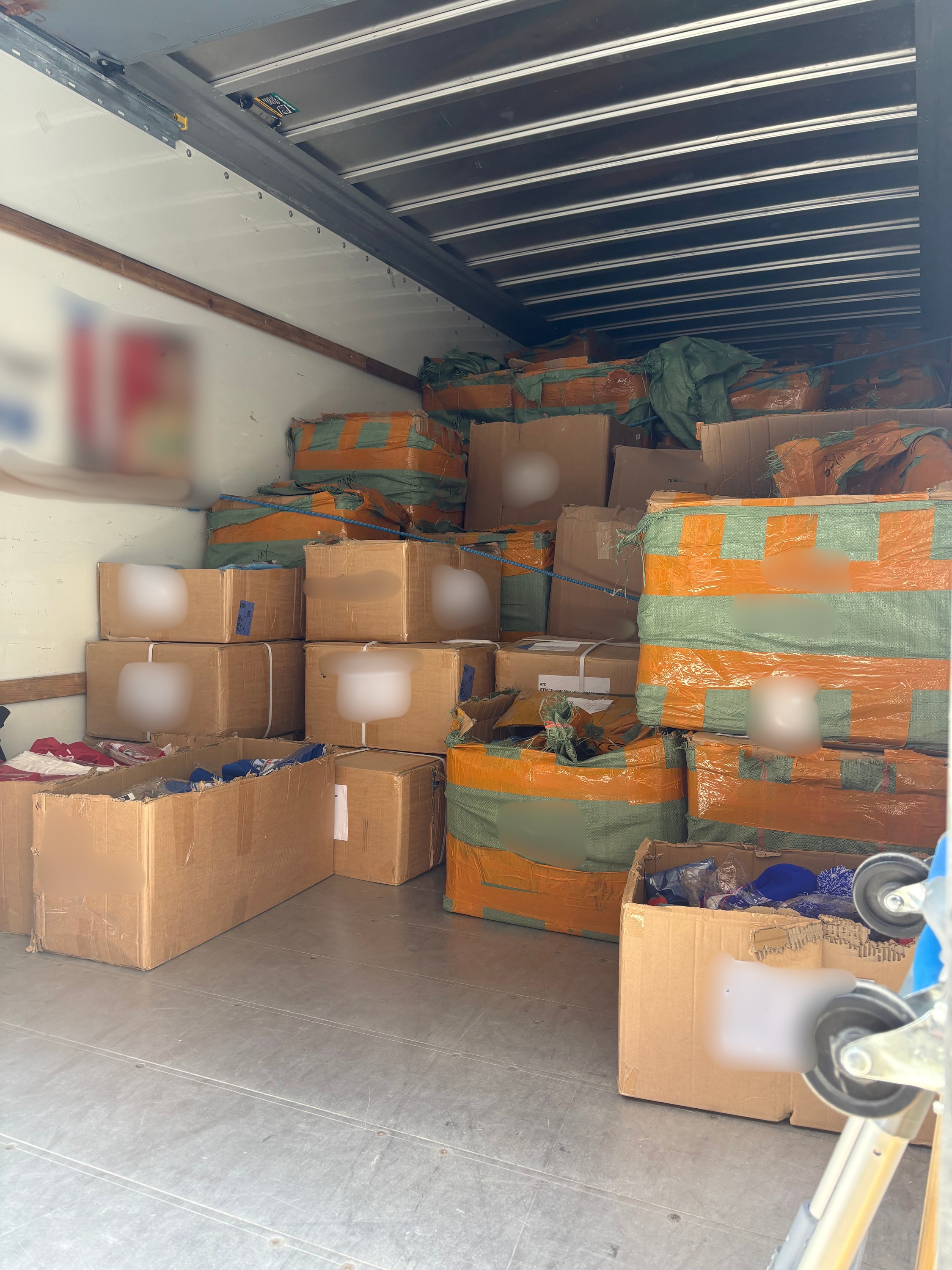 Image of seized items